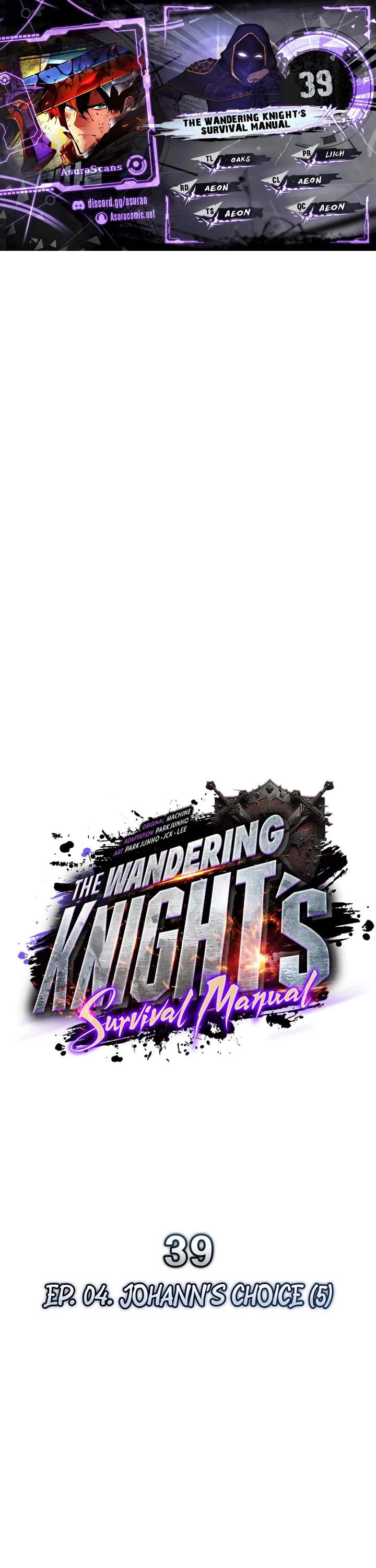 The Wandering Knight's Survival Manual Chapter 39 page 1 - Chapter 39: Ep. 04. Johann’s Choice (5)