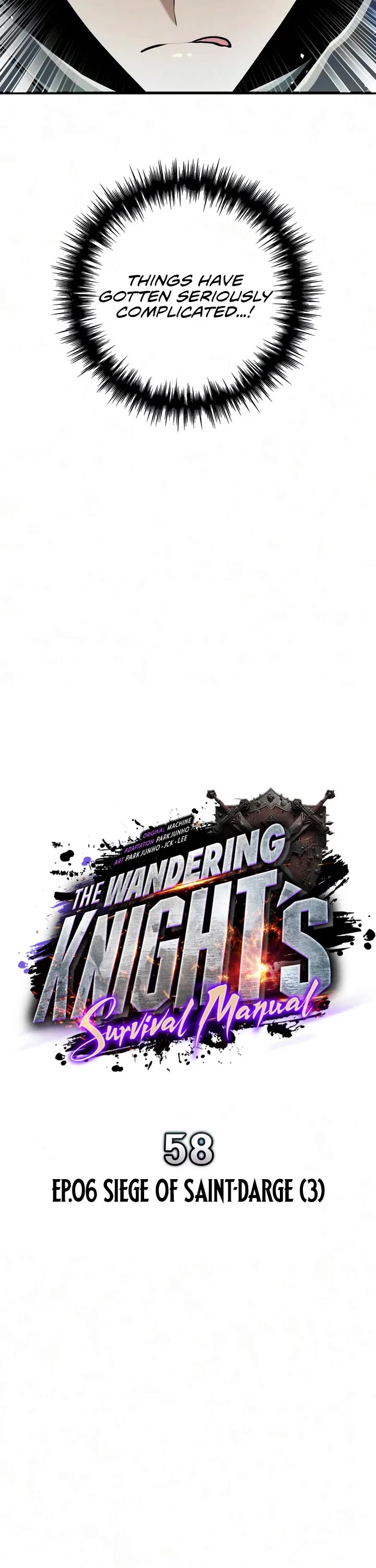 The Wandering Knight's Survival Manual Chapter 58 page 9 - Chapter 58: Ep.06 Siege of Saint-Darge (3)