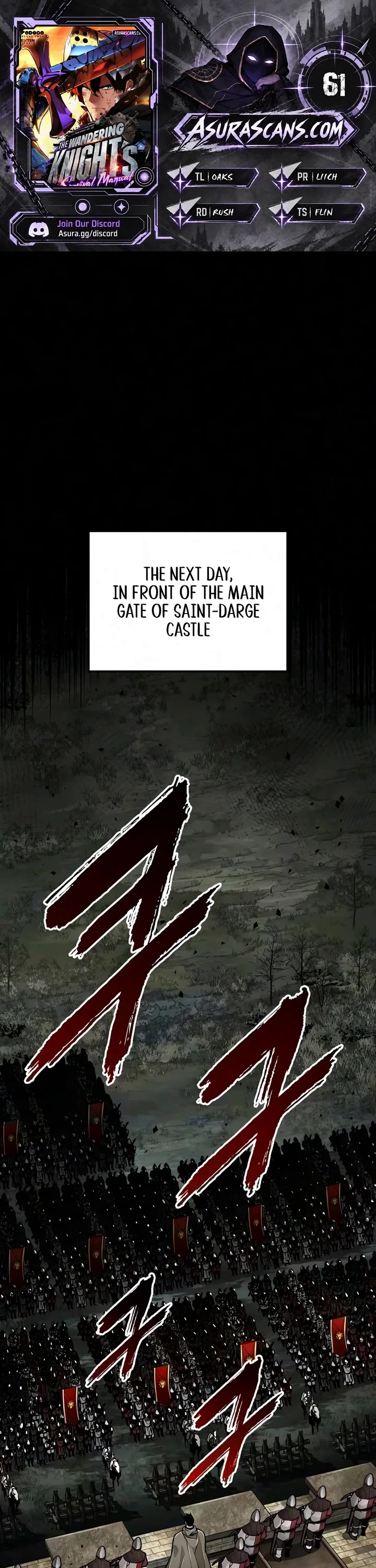 The Wandering Knight's Survival Manual Chapter 61 page 1 - Chapter 61: Ep.06 Siege of Saint-Darge (6)