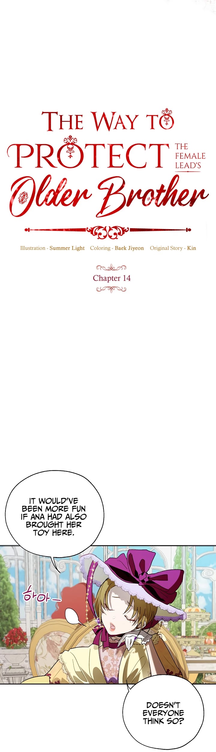 The Way to Protect the Female Lead's Older Brother Chapter 14 page 5 - Chapter 14