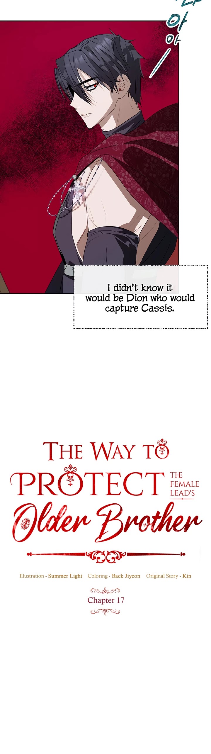 The Way to Protect the Female Lead's Older Brother Chapter 17 page 6 - Chapter 17