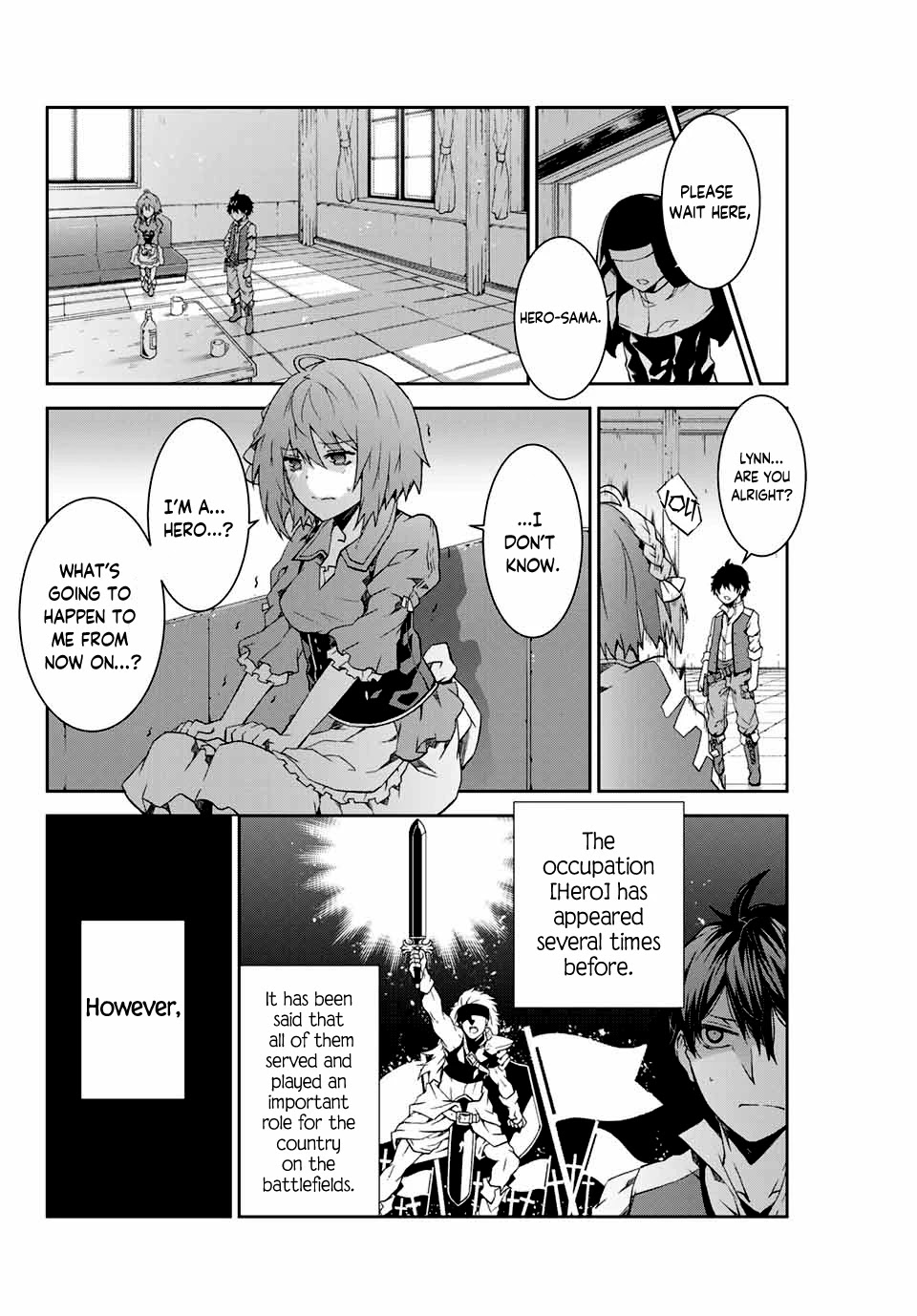 The Weakest Occupation "Blacksmith," but It's Actually the Strongest Chapter 1 page 26 - Chapter 1: Blessing Ceremony
