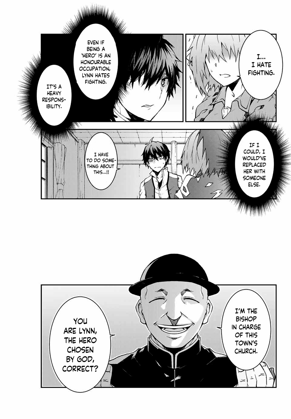 The Weakest Occupation "Blacksmith," but It's Actually the Strongest Chapter 1 page 27 - Chapter 1: Blessing Ceremony