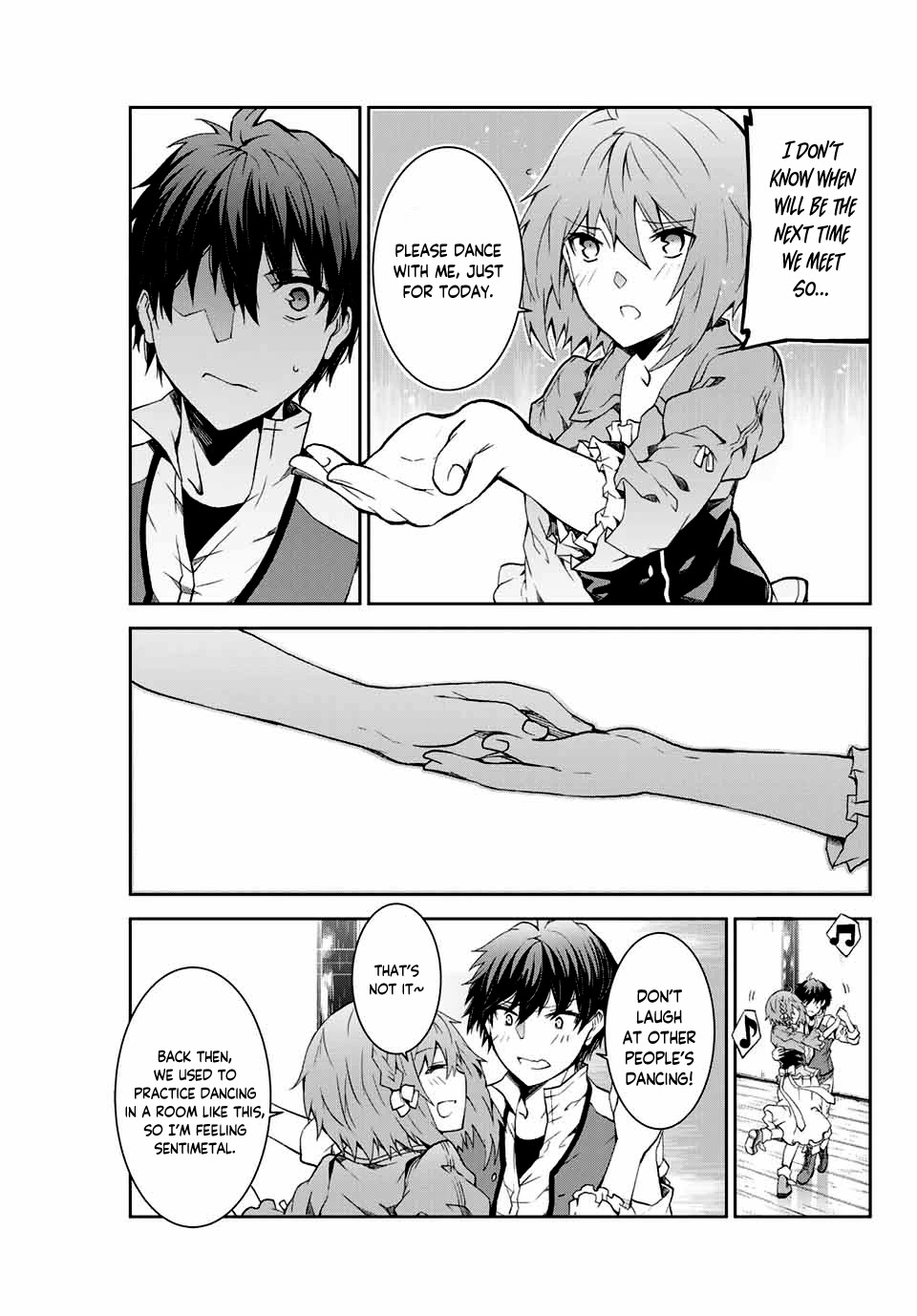 The Weakest Occupation "Blacksmith," but It's Actually the Strongest Chapter 1 page 41 - Chapter 1: Blessing Ceremony