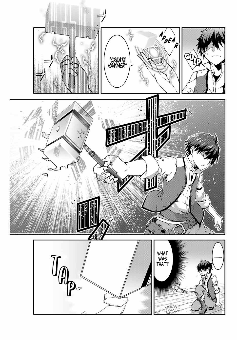 The Weakest Occupation "Blacksmith," but It's Actually the Strongest Chapter 1 page 47 - Chapter 1: Blessing Ceremony