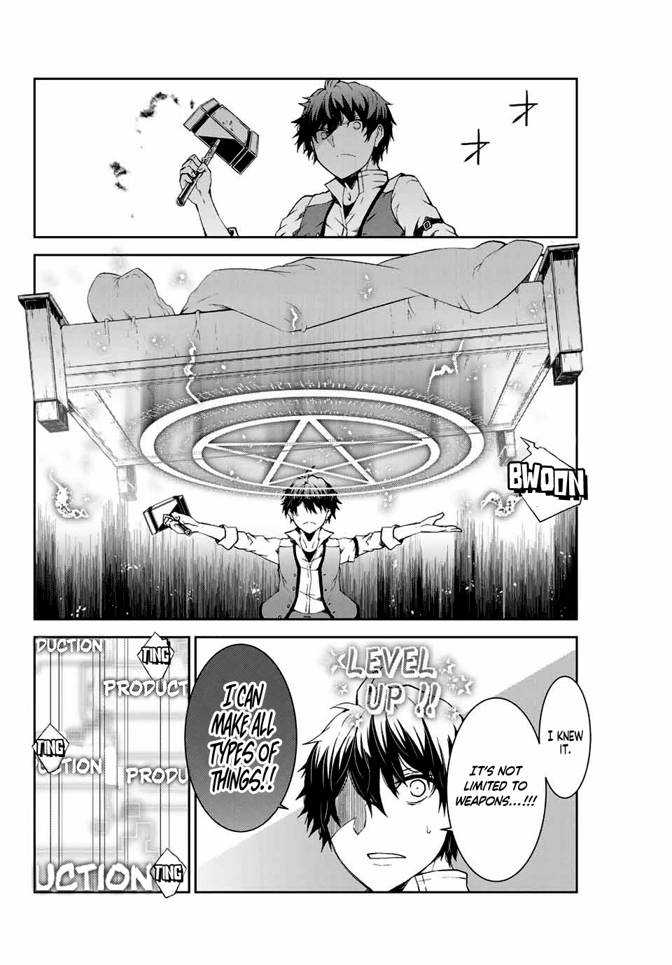 The Weakest Occupation "Blacksmith," but It's Actually the Strongest Chapter 1 page 54 - Chapter 1: Blessing Ceremony