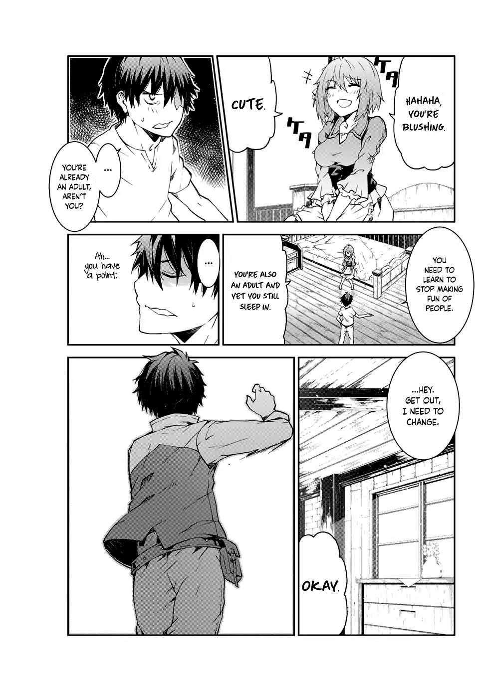 The Weakest Occupation "Blacksmith," but It's Actually the Strongest Chapter 1 page 7 - Chapter 1: Blessing Ceremony