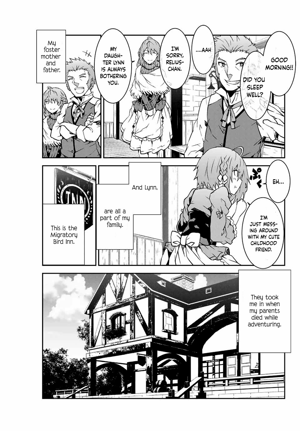 The Weakest Occupation "Blacksmith," but It's Actually the Strongest Chapter 1 page 9 - Chapter 1: Blessing Ceremony
