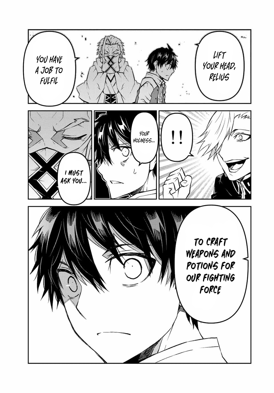 The Weakest Occupation "Blacksmith," but It's Actually the Strongest Chapter 104 page 11 - Chapter 104: The Pope's Idea