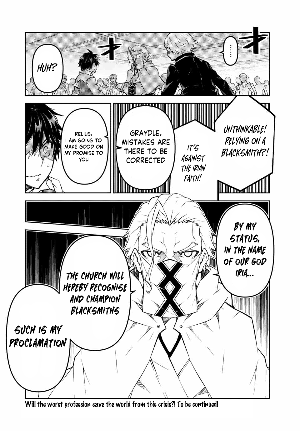 The Weakest Occupation "Blacksmith," but It's Actually the Strongest Chapter 104 page 12 - Chapter 104: The Pope's Idea