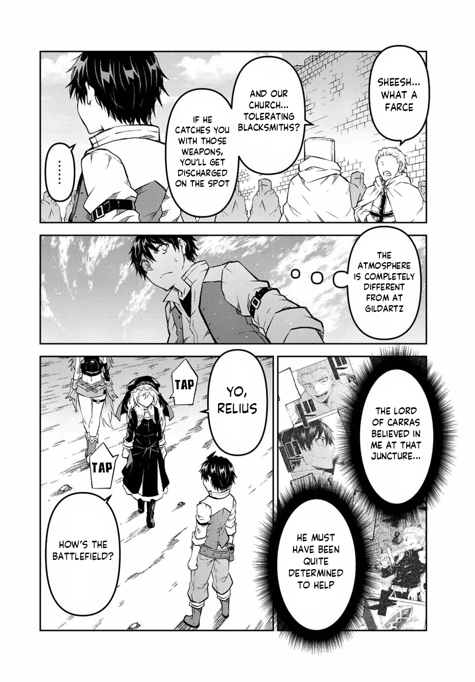 The Weakest Occupation "Blacksmith," but It's Actually the Strongest Chapter 107 page 2 - Chapter 107: Looming Threat