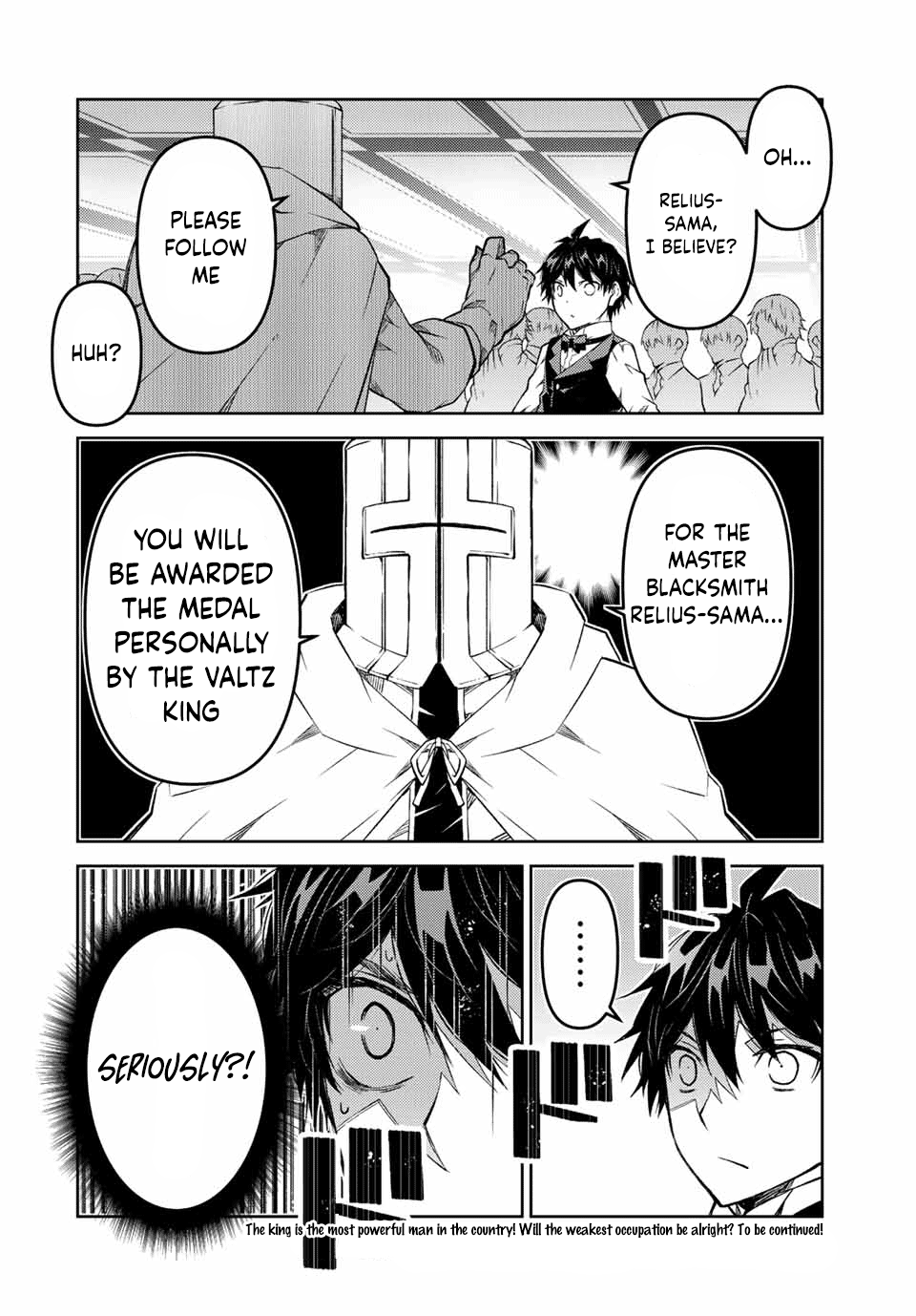 The Weakest Occupation "Blacksmith," but It's Actually the Strongest Chapter 122 page 10 - Chapter 122: Award Ceremony