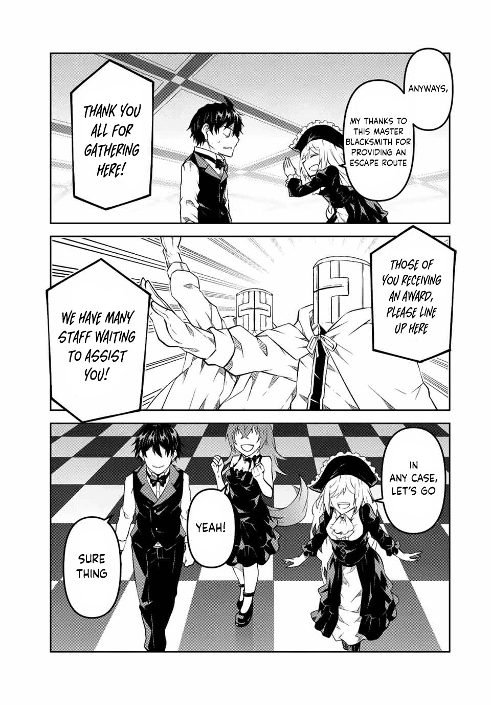 The Weakest Occupation "Blacksmith," but It's Actually the Strongest Chapter 122 page 9 - Chapter 122: Award Ceremony