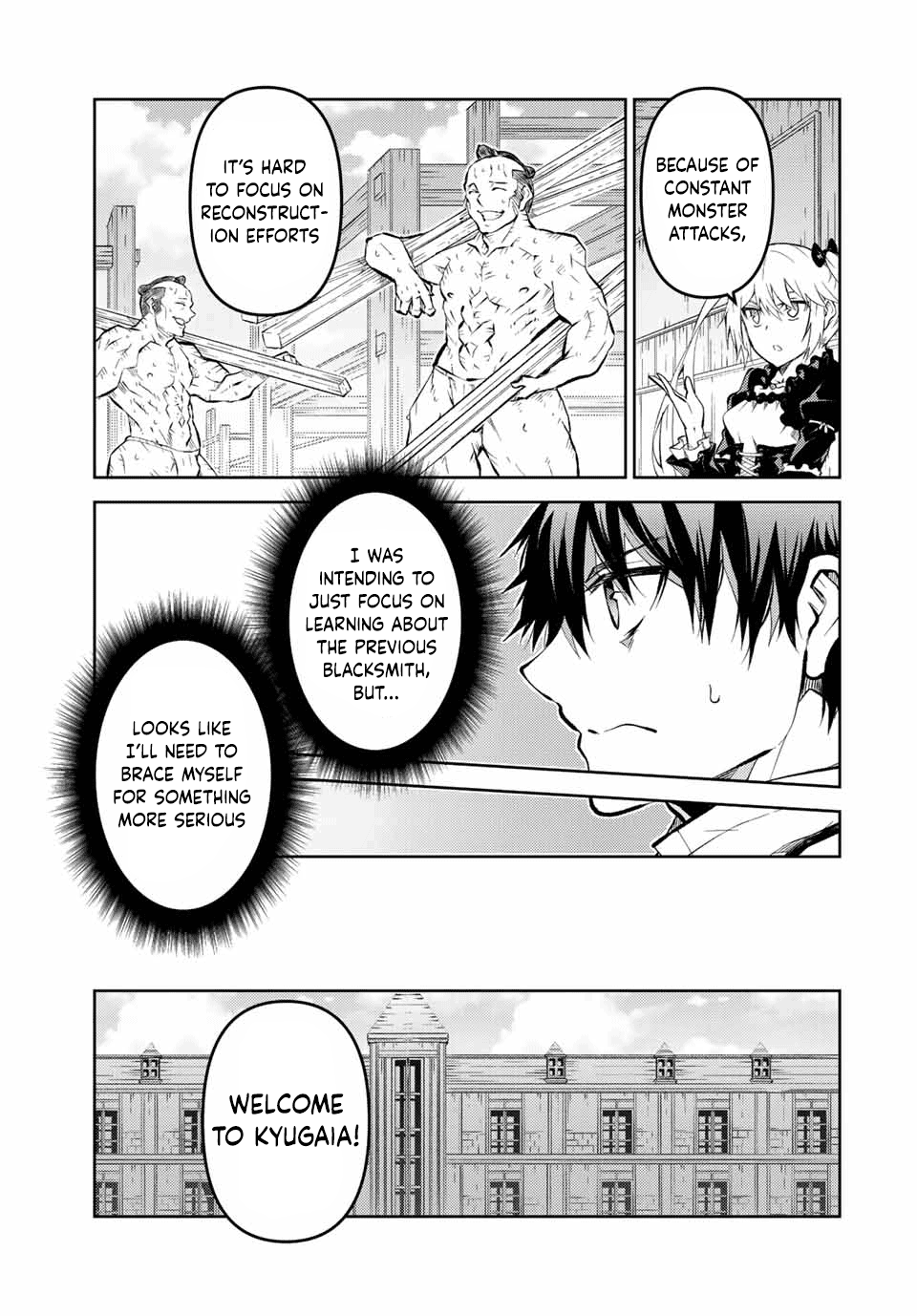 The Weakest Occupation "Blacksmith," but It's Actually the Strongest Chapter 133 page 3 - Chapter 133: Lynn's Growth