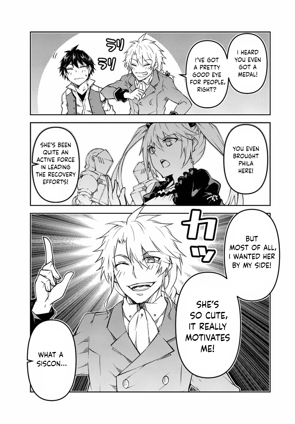 The Weakest Occupation "Blacksmith," but It's Actually the Strongest Chapter 137 page 3 - Chapter 137: The Ultimate Siscon
