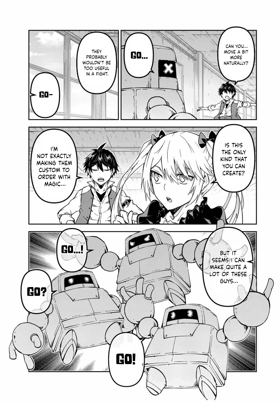 The Weakest Occupation "Blacksmith," but It's Actually the Strongest Chapter 140 page 3 - Chapter 140: Golem Squad