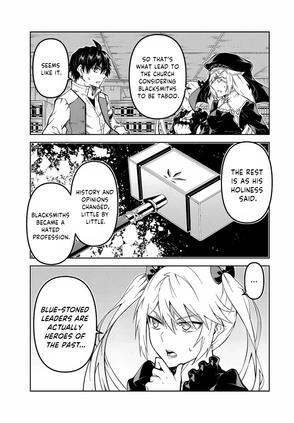 The Weakest Occupation "Blacksmith," but It's Actually the Strongest Chapter 149 page 7 - Chapter 149: The Blue Stone's Origin