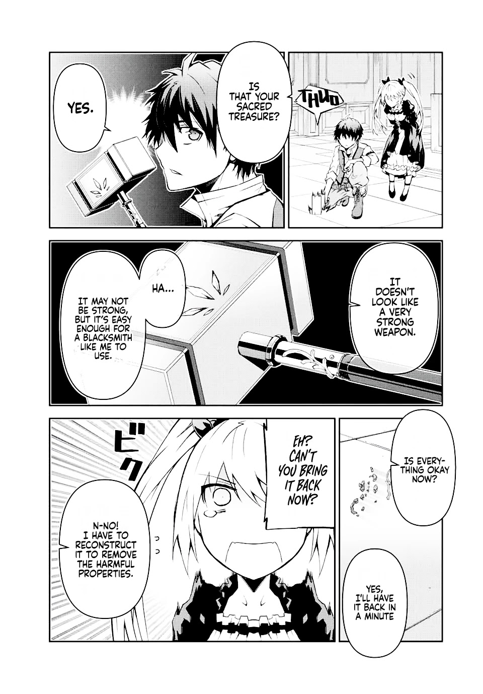The Weakest Occupation "Blacksmith," but It's Actually the Strongest Chapter 15 page 5 - Chapter 15: Resolution