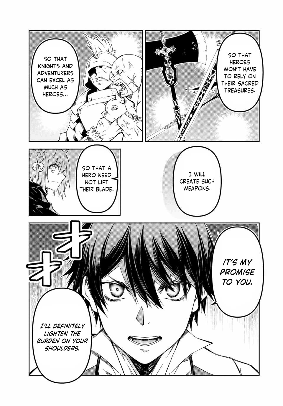 The Weakest Occupation "Blacksmith," but It's Actually the Strongest Chapter 163 page 9 - Chapter 163: A Blacksmith's Determination [END]