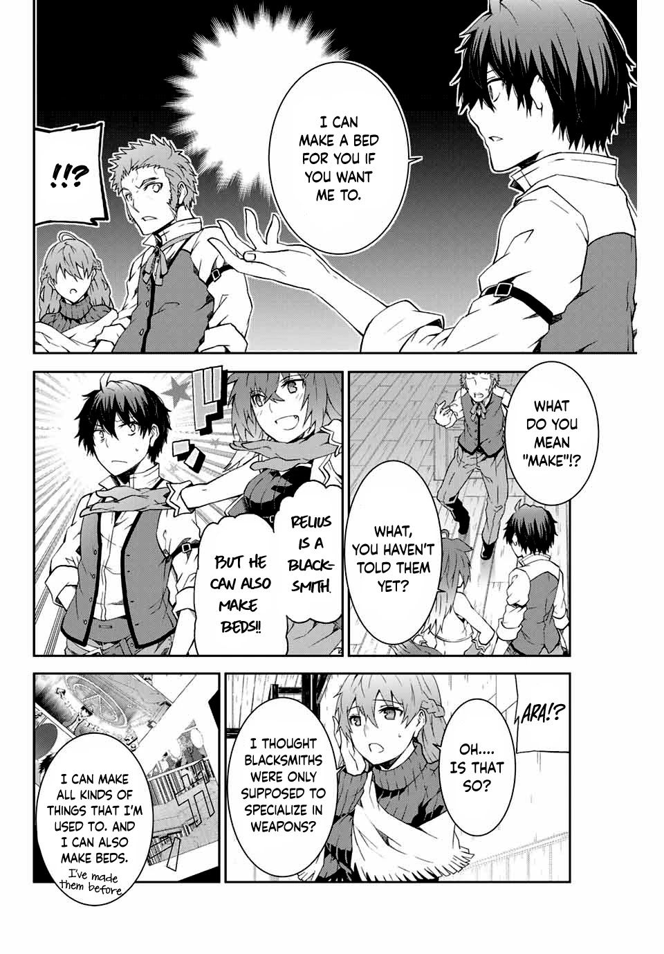 The Weakest Occupation "Blacksmith," but It's Actually the Strongest Chapter 2 page 12 - Chapter 2: Level Up