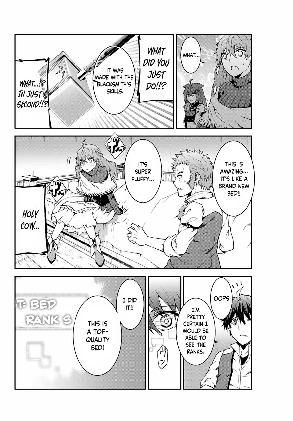 The Weakest Occupation "Blacksmith," but It's Actually the Strongest Chapter 2 page 16 - Chapter 2: Level Up