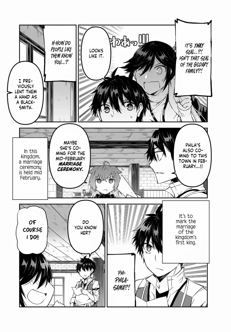 The Weakest Occupation "Blacksmith," but It's Actually the Strongest Chapter 39 page 4 - Chapter 39: Two Letters