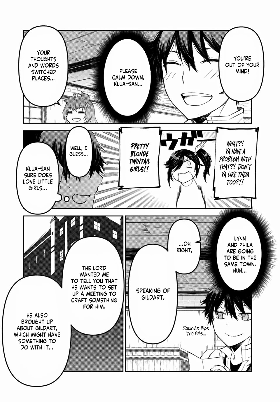 The Weakest Occupation "Blacksmith," but It's Actually the Strongest Chapter 39 page 6 - Chapter 39: Two Letters