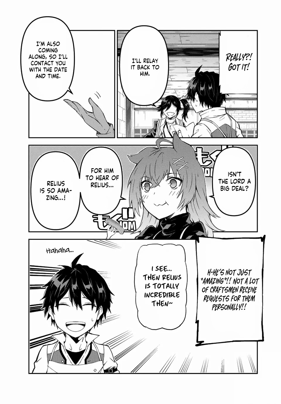 The Weakest Occupation "Blacksmith," but It's Actually the Strongest Chapter 39 page 7 - Chapter 39: Two Letters