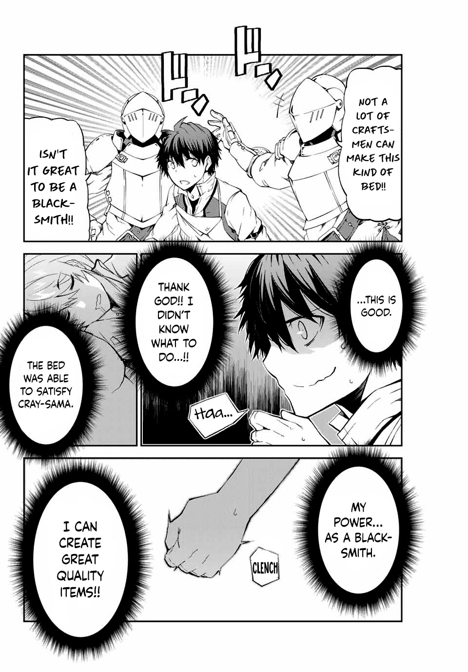The Weakest Occupation "Blacksmith," but It's Actually the Strongest Chapter 5 page 8 - Chapter 5: The Trial