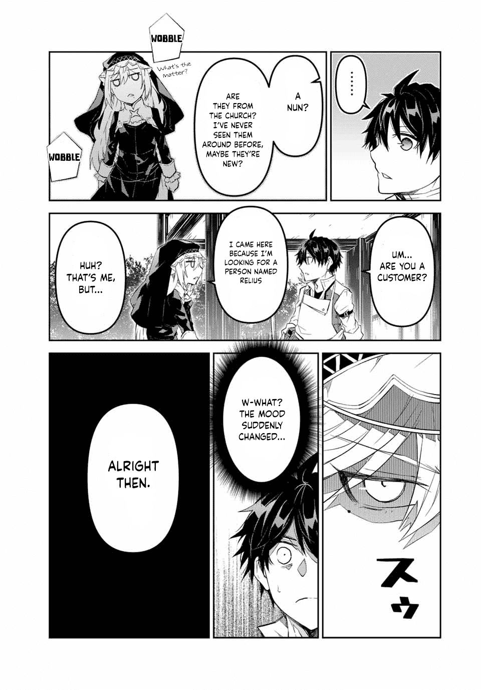 The Weakest Occupation "Blacksmith," but It's Actually the Strongest Chapter 63 page 9 - Chapter 63: Guests