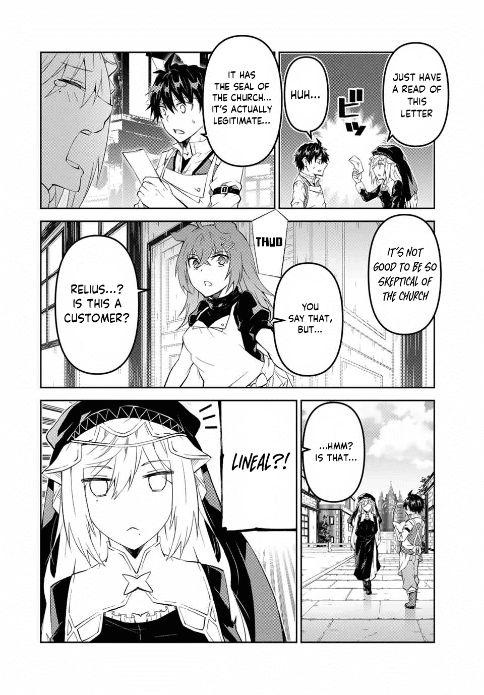 The Weakest Occupation "Blacksmith," but It's Actually the Strongest Chapter 64 page 2 - Chapter 64: Lineal