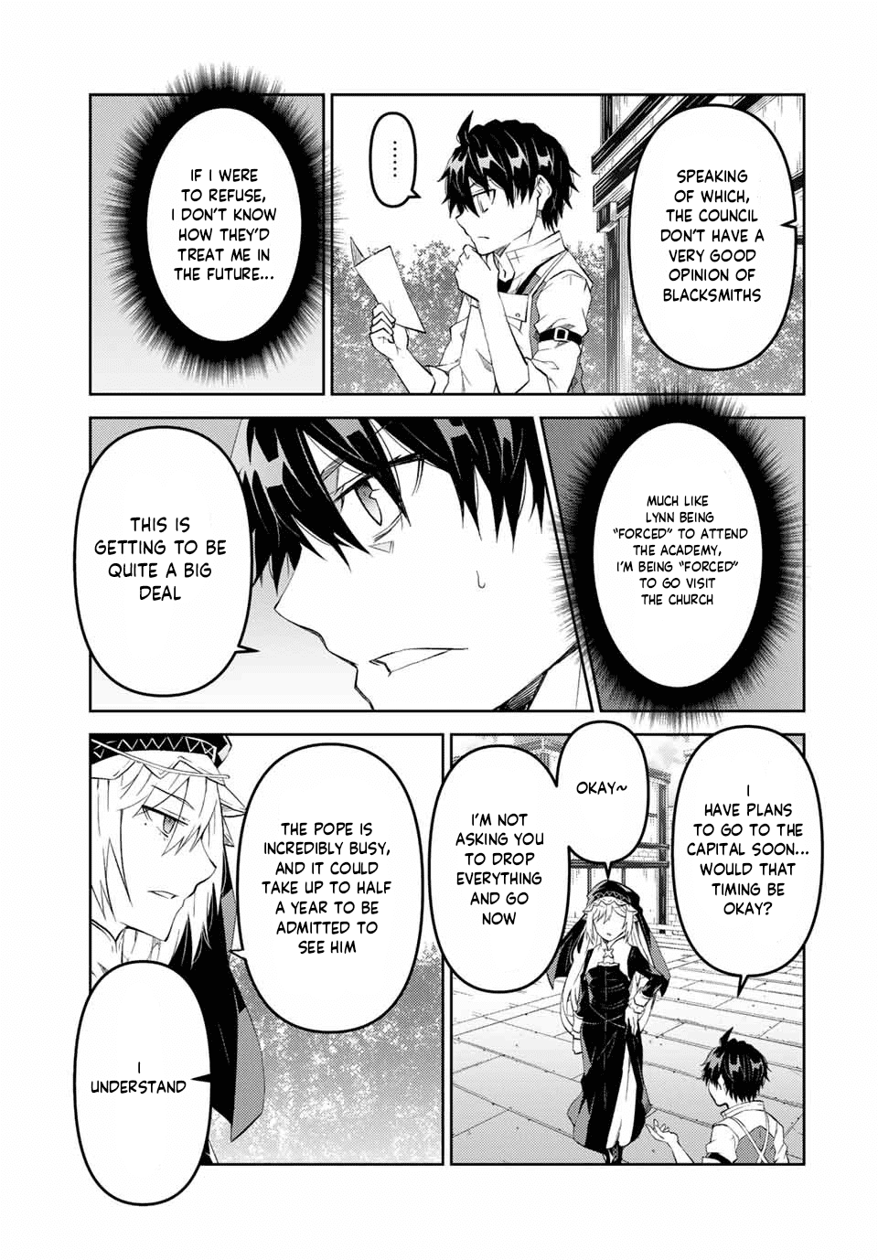 The Weakest Occupation "Blacksmith," but It's Actually the Strongest Chapter 64 page 7 - Chapter 64: Lineal