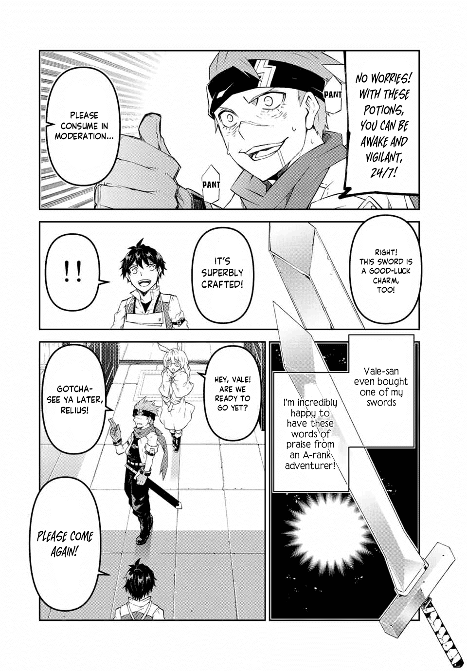 The Weakest Occupation "Blacksmith," but It's Actually the Strongest Chapter 81 page 4 - Chapter 81: Letter