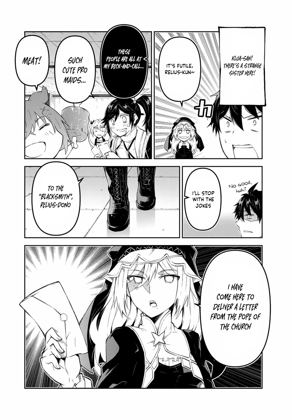 The Weakest Occupation "Blacksmith," but It's Actually the Strongest Chapter 81 page 8 - Chapter 81: Letter