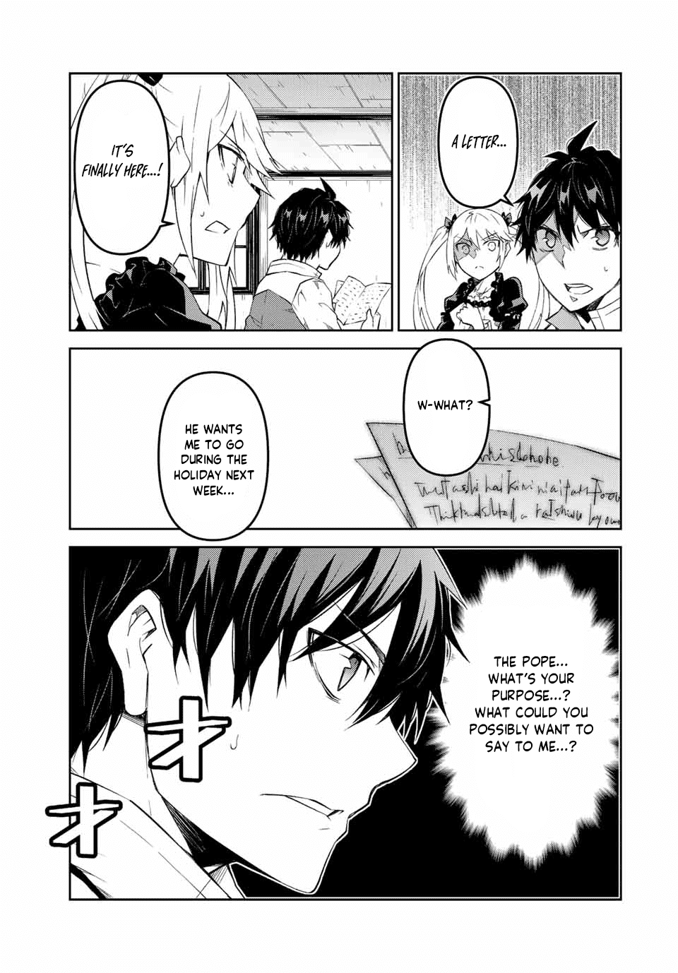 The Weakest Occupation "Blacksmith," but It's Actually the Strongest Chapter 81 page 9 - Chapter 81: Letter