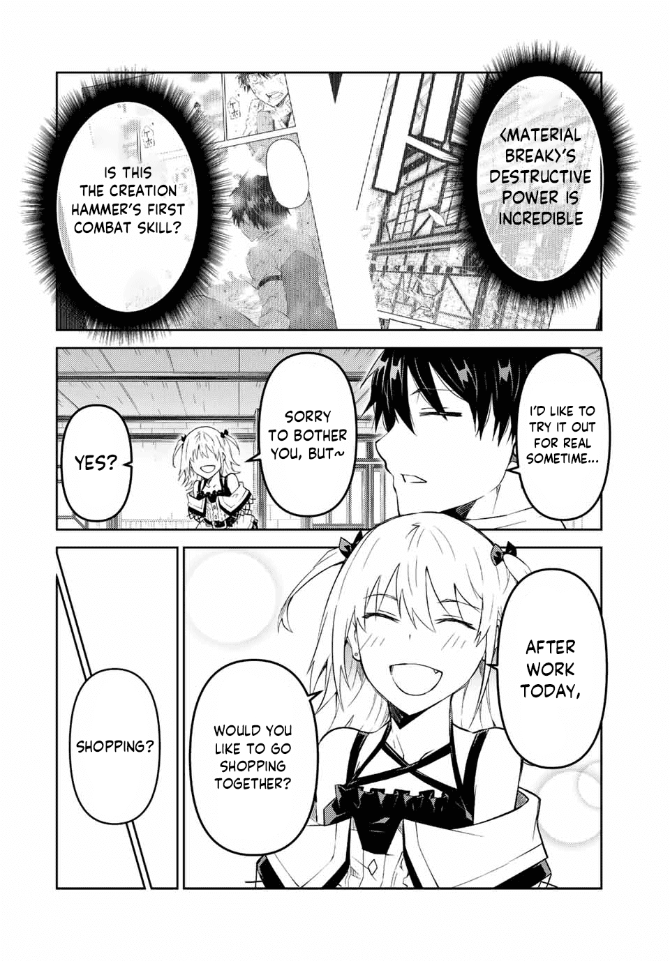 The Weakest Occupation "Blacksmith," but It's Actually the Strongest Chapter 83 page 2 - Chapter 83: A Shopping Date?
