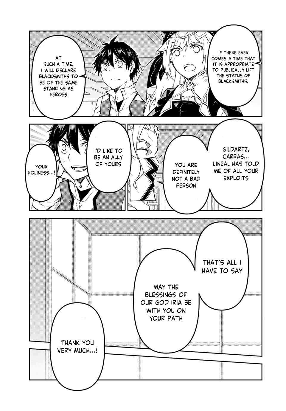The Weakest Occupation "Blacksmith," but It's Actually the Strongest Chapter 96 page 7 - Chapter 96: The Pope's True Feelings