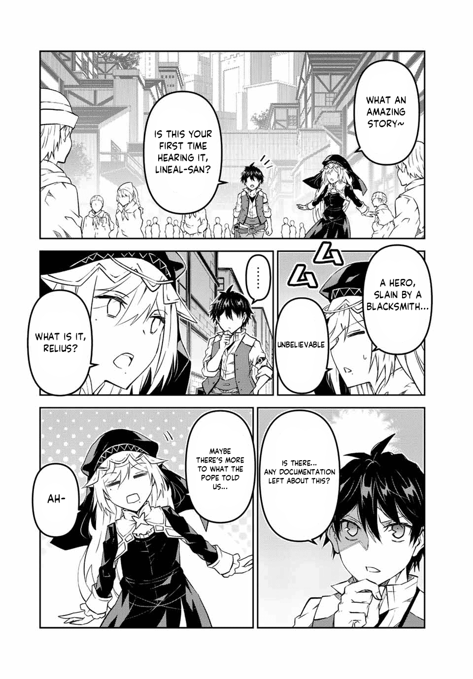 The Weakest Occupation "Blacksmith," but It's Actually the Strongest Chapter 96 page 8 - Chapter 96: The Pope's True Feelings