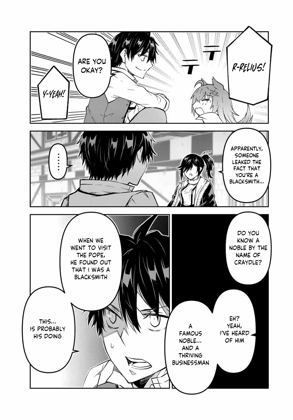 The Weakest Occupation "Blacksmith," but It's Actually the Strongest Chapter 99 page 9 - Chapter 99: Sky Piercing Sword