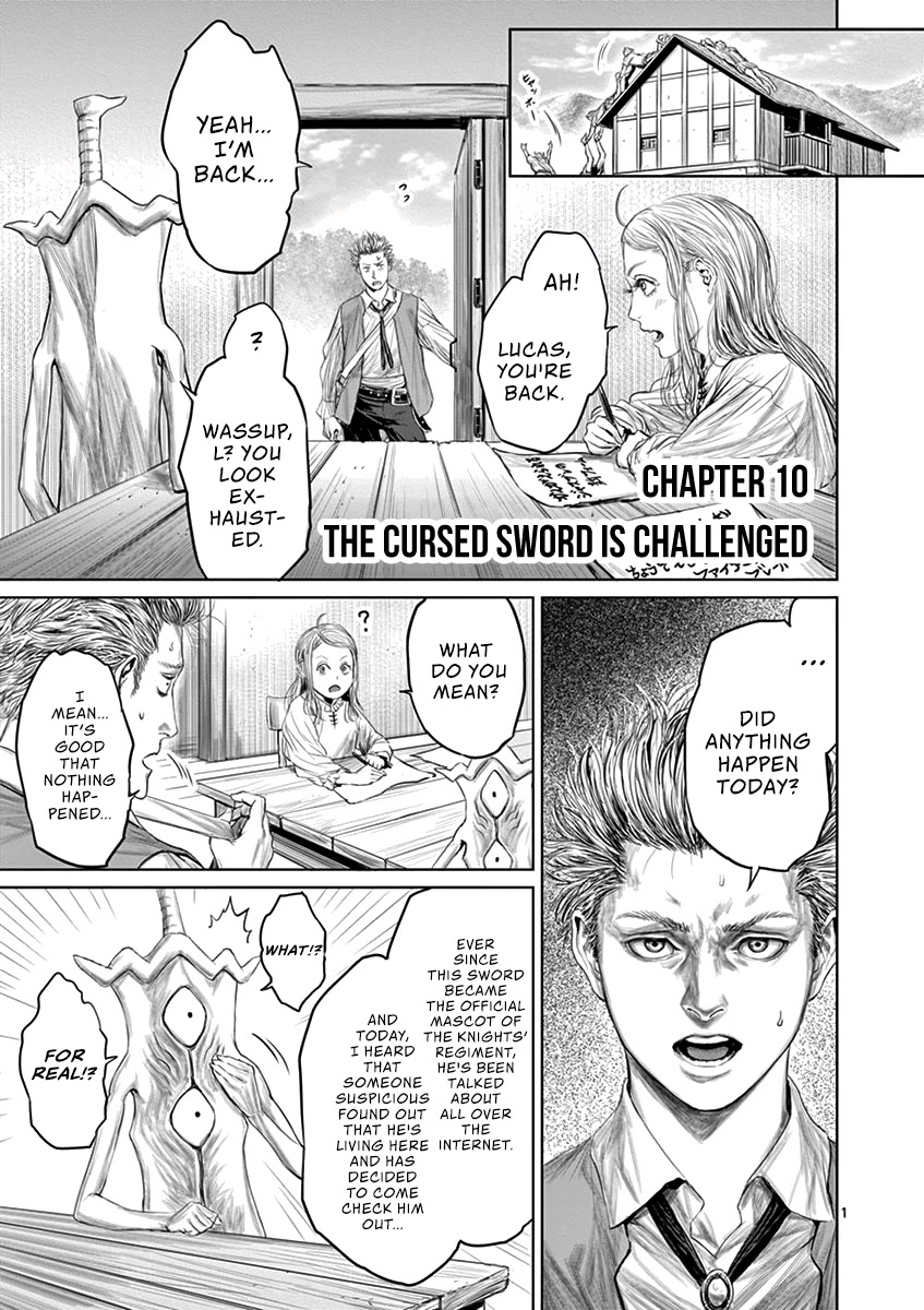 The Whimsical Cursed Sword Chapter 10 page 1 - Chapter 10: The Cursed Sword Is Challenged