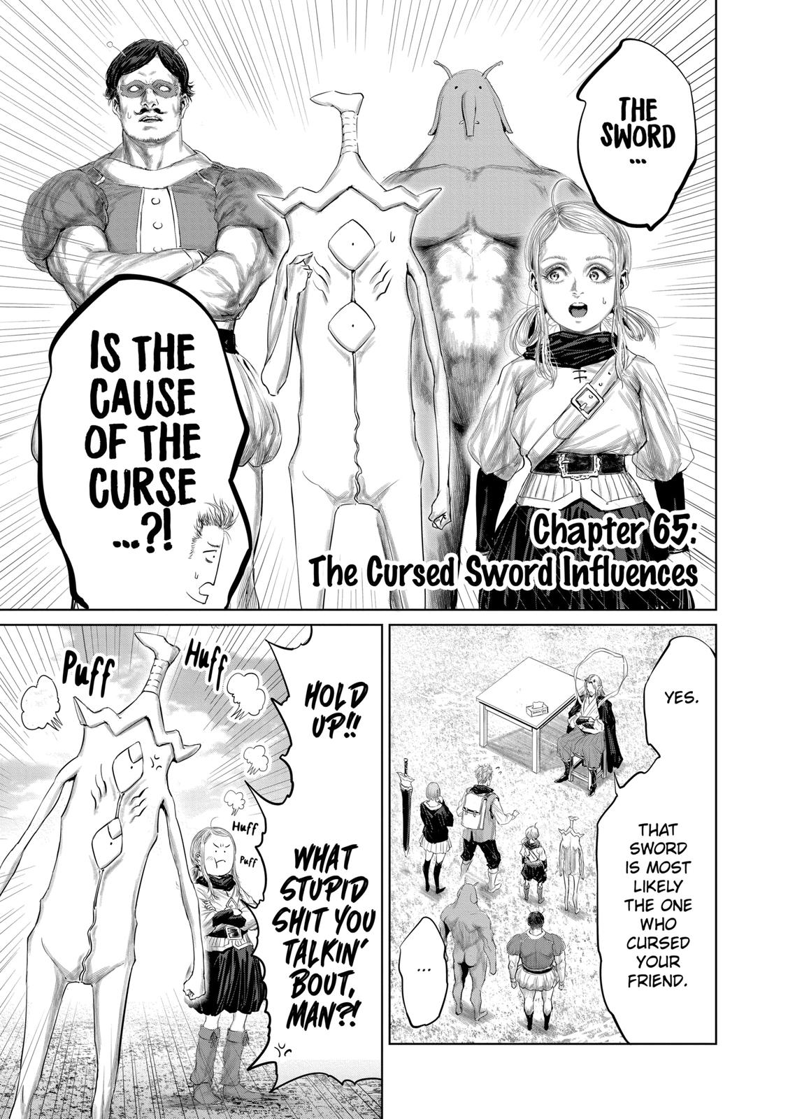 The Whimsical Cursed Sword Chapter 65 page 1 - Chapter 65