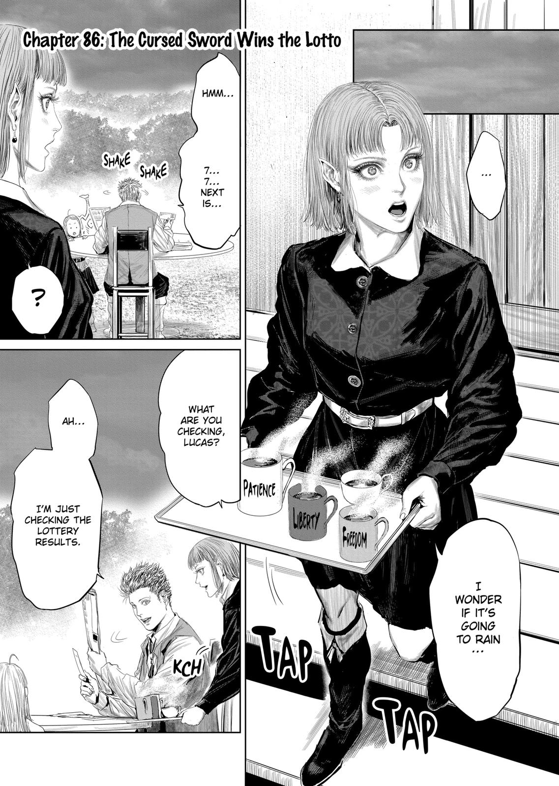 The Whimsical Cursed Sword Chapter 86 page 1 - Chapter 86