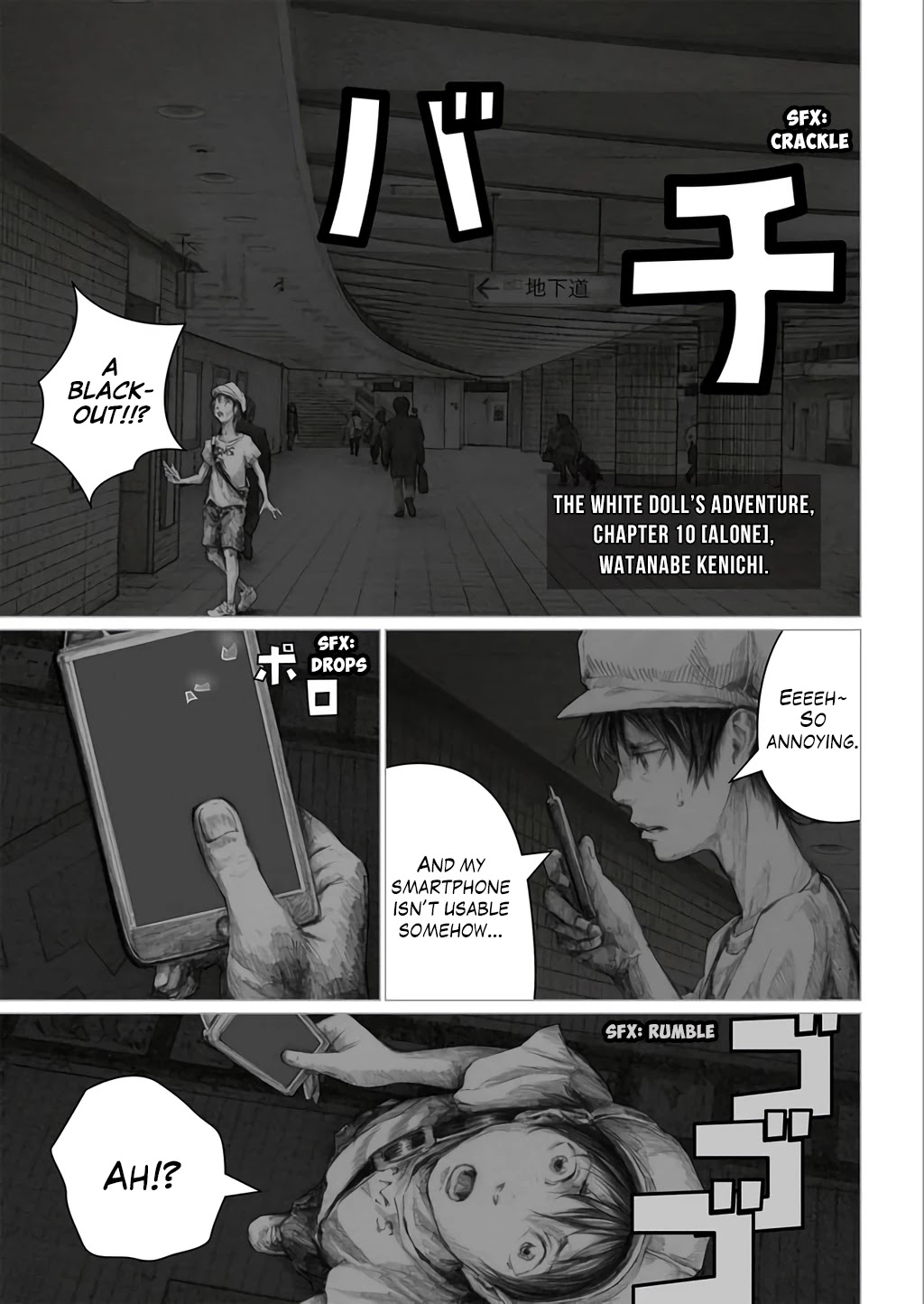 The White Doll's Adventure Chapter 10 page 2 - Chapter 10: Alone