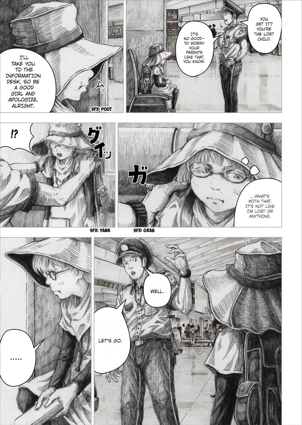 The White Doll's Adventure Chapter 2 page 8 - Chapter 2 : Confusion