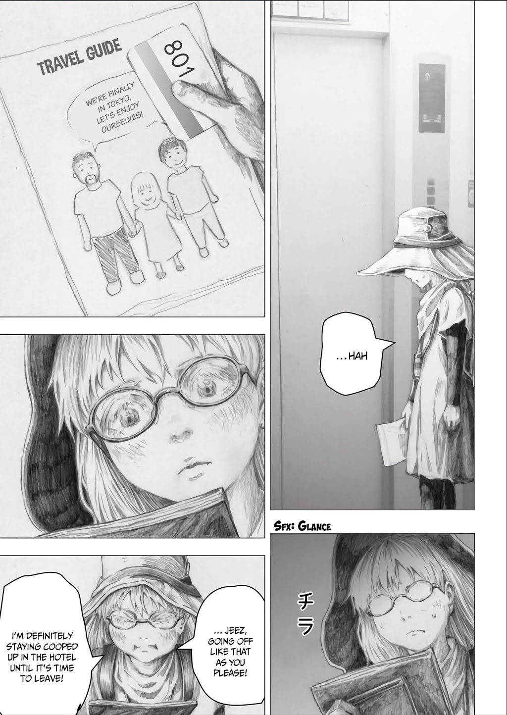 The White Doll's Adventure Chapter 3 page 7 - Chapter 3: Anger and The Hotel