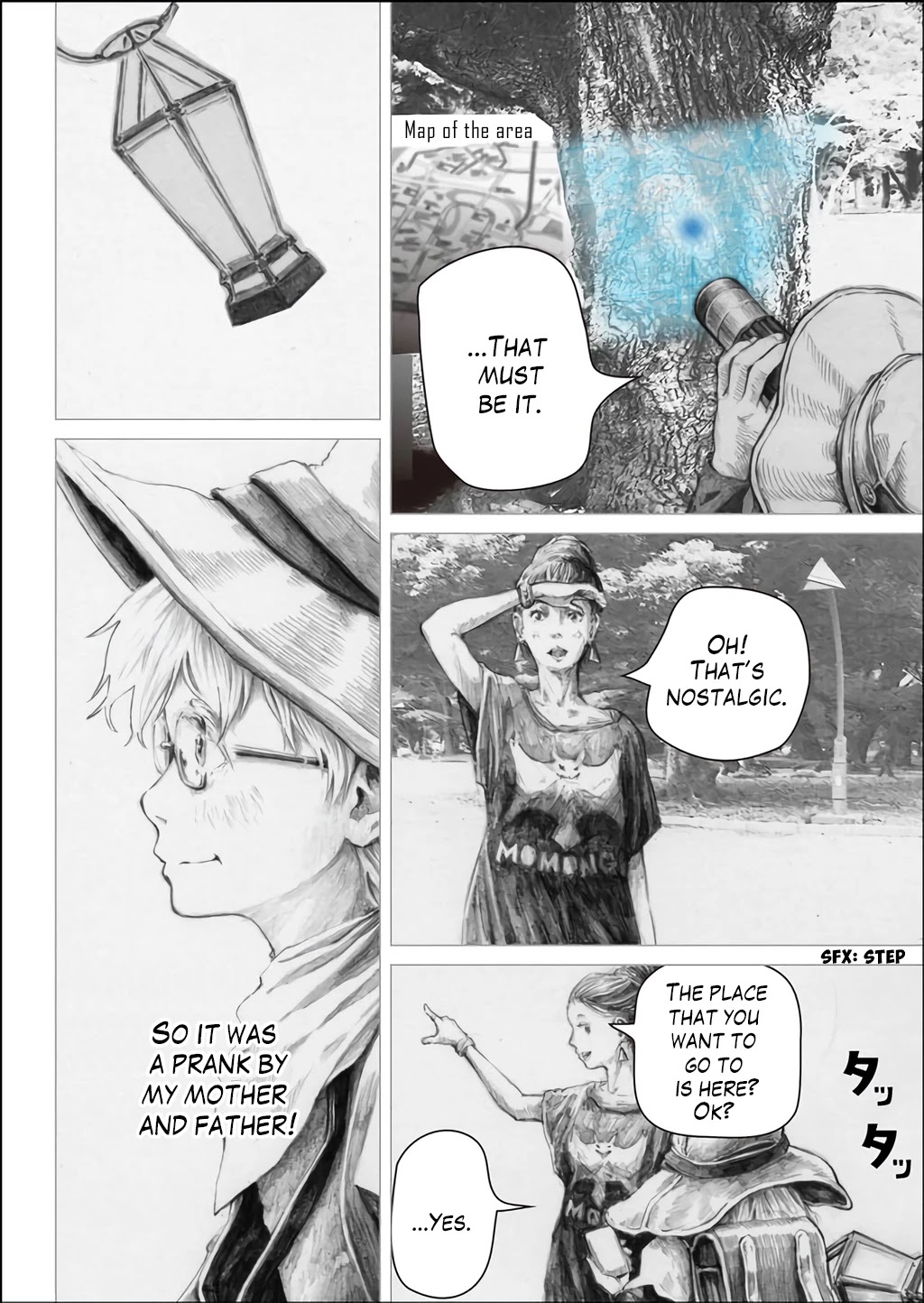 The White Doll's Adventure Chapter 7 page 3 - Chapter 7: An Encounter With The Unknown