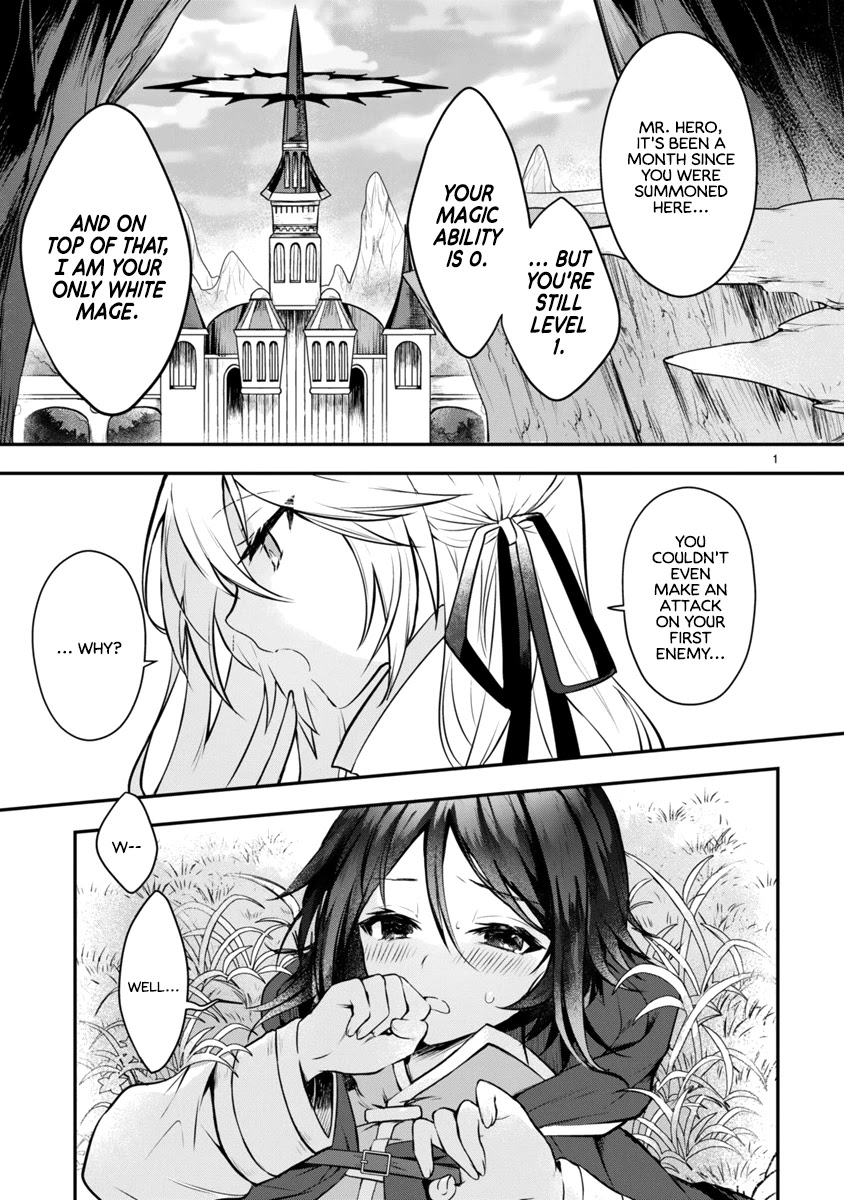 The White Mage Doesn't Want to Raise the Hero's Level Chapter 1 page 1 - Chapter 1