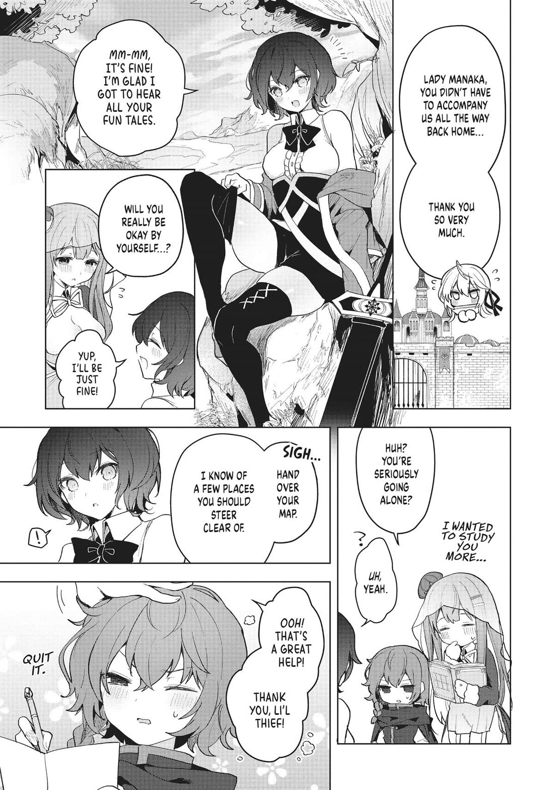 The White Mage Doesn't Want to Raise the Hero's Level Chapter 10 page 1 - Chapter 10