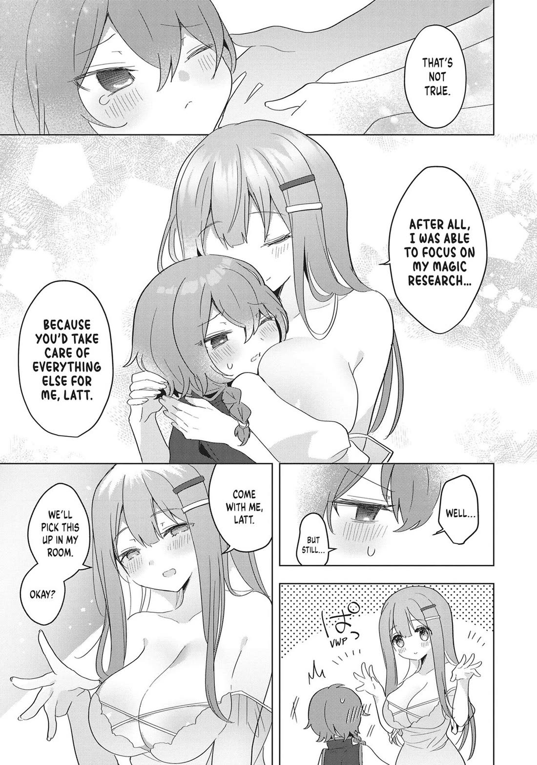 The White Mage Doesn't Want to Raise the Hero's Level Chapter 17.5 page 10 - Chapter 17.5