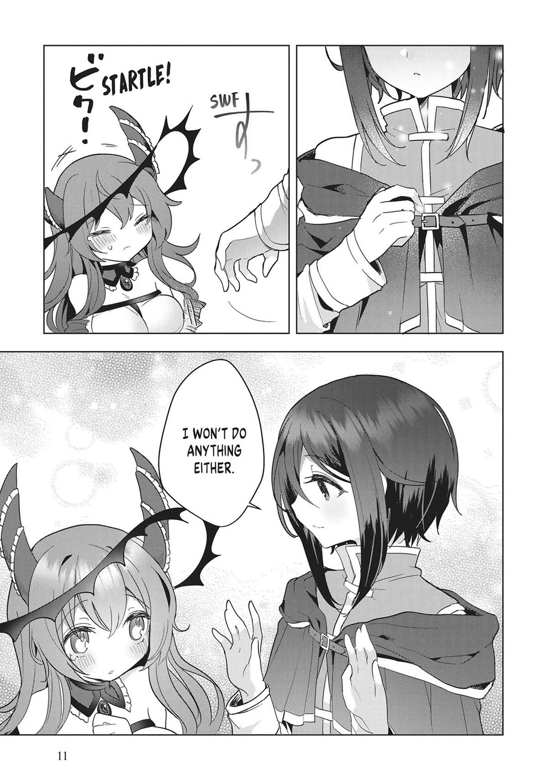 The White Mage Doesn't Want to Raise the Hero's Level Chapter 17 page 12 - Chapter 17